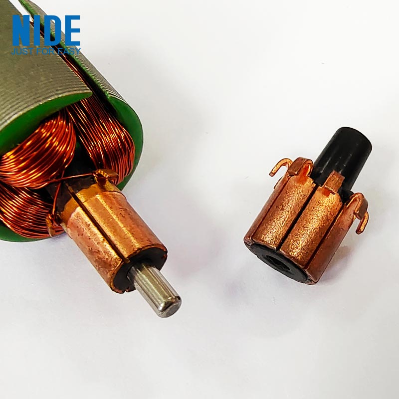 Mini Drill Motor Motor Commutator Para sa Mga Power Tool